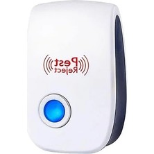 Esranın Dünyası Ultrasonik Haşere Kovucu Aygıt, 80-120 M² Etki Alanı, Beyaz Renk, 22-65 Khz Frekans