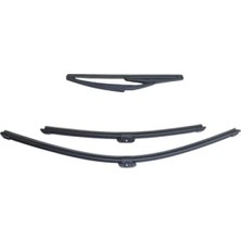 Esranın Dünyası Dacia Sandero Stepway 3 Uyumlu Ön ve Arka Cam Silecek Seti (2021-2025)