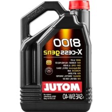 Esranın Dünyası 5 Lt Motor Yağı, Yüksek Performanslı, 8100 X-Cess Gen2