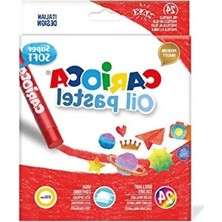 Esranın Dünyası 24 Renkli Yağlı Pastel Boya Kalemi Seti - Yaratıcılığı Destekler