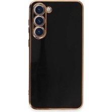 Mey Ithalat  Samsung Galaxy S23 Kılıf Volet Silikon - Siyah