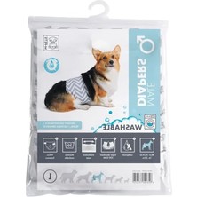 Esranın Dünyası Yıkanabilir Erkek Köpek Külotu (L Beden)