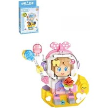 Esranın Dünyası 410 Parça Pembe Astronot Yapım Seti