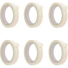 Esranın Dünyası 6 Adet 18MM x 25 Metre Kağıt Maskeleme Bandı