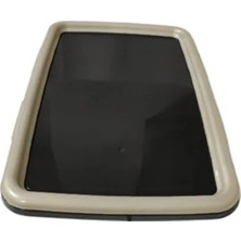 Esranın Dünyası Bej-Kahve Renkli Köpek Tuvaleti, Pratik Kullanım Için