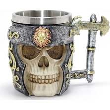 Akinco Şövalye Tasarım Içi Paslanmaz Çelik Kupa Bardak ALK4366