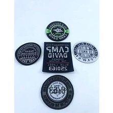 Esranın Dünyası Karışık Renkli Desenli Arma Yama Seti, Farklı Tasarımlar