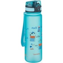 Esranın Dünyası 500 ml Kapasiteli Okyanus Mavisi Tritan Çocuk Suluk/matara