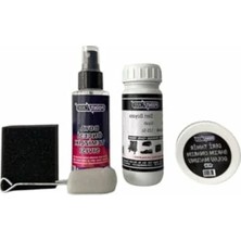 Esranın Dünyası Siyah Direksiyon Koltuk Deri Temizleme Sıvısı ve Macun