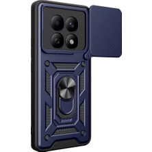 Sibelora Home Newface Xiaomi Redmi Note 15 4g Pars Lens Yüzüklü Silikon - Lacivert