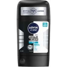 Esranın Dünyası Erkek Stick Deodorant 50 ml Siyah& Beyaz Görünüm 72 Saat Koruma