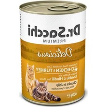 Esranın Dünyası 400 gr Tavuk ve Hindili Konserve Kedi Maması