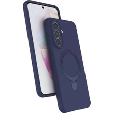 Sibelora Home Newface Samsung Galaxy A57 5g Regal Magsafe Standlı Kapak - Lacivert