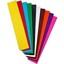 Esranın Dünyası Turuncu Krapon Kağıdı, 50 cm x 200 Cm, Çok Amaçlı Kullanım