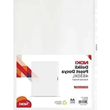 Esranın Dünyası 4830 Xl Şeffaf Dosya Poşet Dosya Föy 100'LÜ Pk