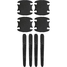 Esranın Dünyası 8 Adet Araç Kapı Ayna Çizik ve Darbe Önleyici Koruma Seti, Şeffaf