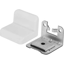 Esranın Dünyası Mobilya Dolap Askı Elemanı - Beyaz (5 Adet)