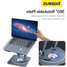 Esranın Dünyası Baseus Ayarlanabilir Dizüstü Bilgisayar Standı, 360 Derece Dönebilen Ayarlanabilir Dizüstü Bilgisayar Standı (Üç Katlı Versiyon) MacBook Air Pro, Dell Xps, Hp Vb. Için Ergonomik Katlanabilir Stand