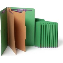 Esranın Dünyası Yeşil Bağlantı Elemanlı Dosya Klasörü, 2 Bölücü ile