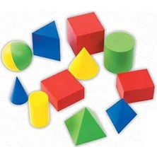 Esranın Dünyası 12 Çeşit Geometrik Cisim Seti, Eğitici Oyun Aleti