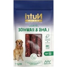 Esranın Dünyası Kuzu Eti Sarılı Köpek Ödül Kemiği 80G, Lezzetli Atıştırmalık