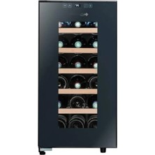 Esranın Dünyası 18 Şişe Kapasiteli Şarap Dolabı, Hibrit Soğutma Sistemi