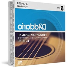 Esranın Dünyası Fosfor Bronz Akustik Gitar Telleri - 12-53 Ölçüsü (5 Adet)