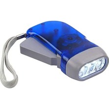 Esranın Dünyası Pilsiz LED El Feneri, Dynamo Teknolojisi ile 3 LED Aydınlatma