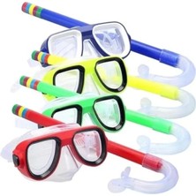 Esranın Dünyası Çocuklar Için Renkli Yüzme Seti - Gözlük ve Snorkel