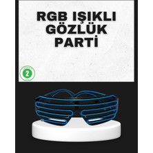 İlkyaz Fashion Parti ve Organizasyonlara Özel LED Işıklı Gözlük