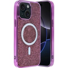 İlkyaz Fashion Joko Apple Iphone 15 Helen Magsafe Kapak - Derin Mor