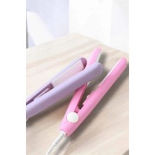 İlkyaz Fashion Seramik Kaplama Taşınabilir Mini Saç Düzleştirici Seyahat Dostu Tasarım