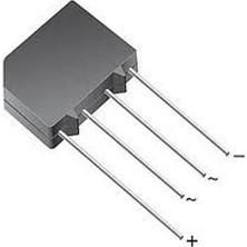 Labshop41 KBP210-1000V 2A  Köprü Diyot x 1 Adet  (RF057)