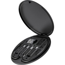 İlkyaz Fashion SN06 3in1 Kablo ve Kart Düzenleyici - Siyah