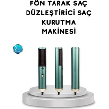 İlkyaz Fashion Iyon Teknolojili Profesyonel Saç Kurutma ve Şekillendirme Makinesi 360° Dönebilen