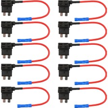 İlkyaz Fashion Ieg™ Standart Bıçak Sigorta Çoklayıcı Fuse Tap 10 Adet