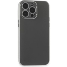 Prativas Iphone 15 Kılıf Silikon - Şeffaf