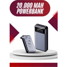 İlkyaz Fashion 4 Çıkışlı 20.000 Mah Powerbank Uzun Pil Ömürlü Taşınabilir