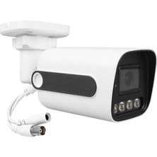 Pazarcan Plato PL-29098 5mp 2.8mm 4 Warmled Fullcolor Plastik Kasa Ahd Analog Bullet Güvenlik Kamerası