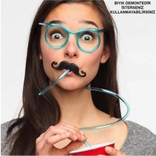 İlkyaz Fashion Pipetli Parti Gözlüğümavi Renk