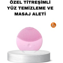 İlkyaz Fashion Silikon Yüz Temizleme ve Masaj Aleti – Su Geçirmez, Taşınabilir ve Cilt Dostu