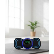 İlkyaz Fashion Mini Ems Vücut Masaj Cihazı Ayarlanabilir Seviye ve Zamanlayıcı