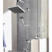 İlkyaz Fashion Rain Duş Robotu Tepe Duş Seti Duş Başlığı Sistemi Seti Yağmurlama Duş Robotu Fonksiyonel Du