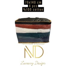 İlkyaz Fashion Nevresim Dünyası 70X140 4'lü Havlu Prime 1