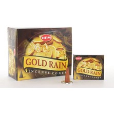 İlkyaz Fashion Gold Rain Aromalı Konik Tütsü