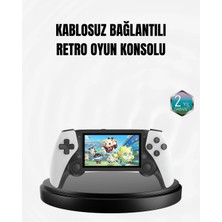 İlkyaz Fashion 4.3 Inç Ekranlı Retro Oyun Konsolu – 64 GB Hafızalı, Şarjlı ve Multimedya Destekli
