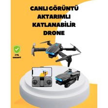 İlkyaz Fashion Wifi Fpv Canlı Görüntü Aktarımlı Katlanabilir Drone