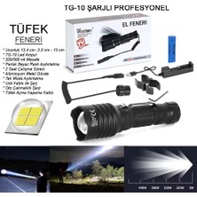 İlkyaz Fashion Tg-10 Şarjlı Profesyonel Av Feneri  WT-620