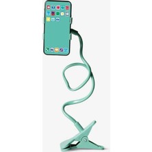 İlkyaz Fashion Yeşil Renk Akrobat Telefon Tutucu Oynar Başlıklı