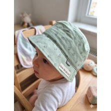 Pearnight Kitti 1/4 Yaş Erkek Çocuk Yazlık Pamuklu Dokulu Şapka